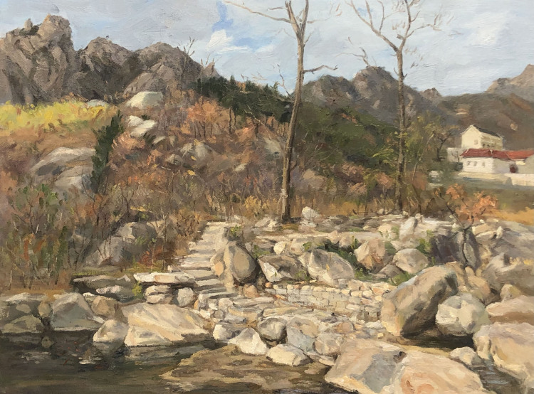 07《 初冬时节》布面油画 60X80cm 2022.jpg