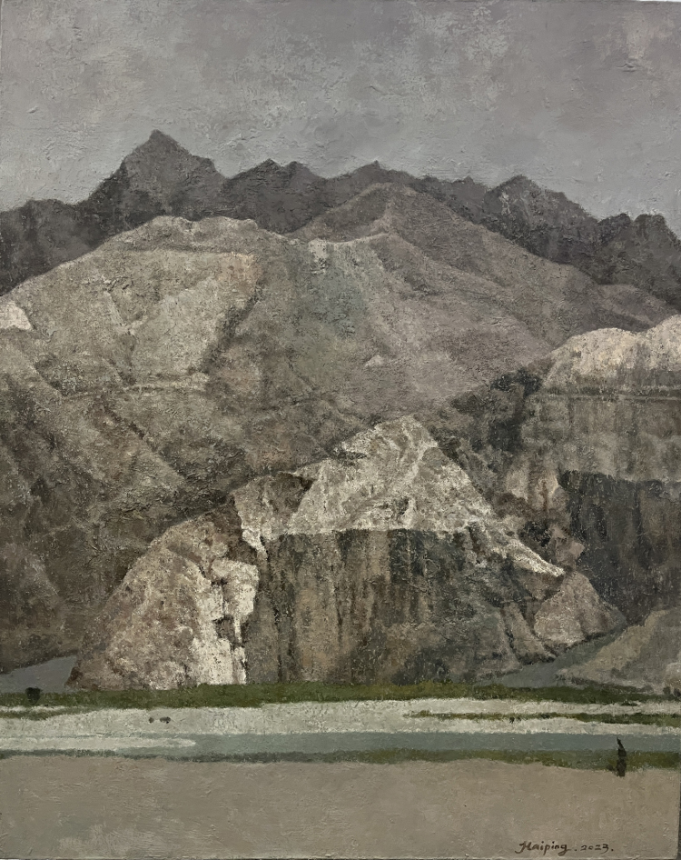 04《奥依塔克山之四》布面油画100cmX80cm  2023年.jpg