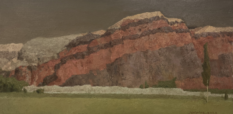 03《奥依塔克山之三》布面油画40cmX80cm  2023年.jpg