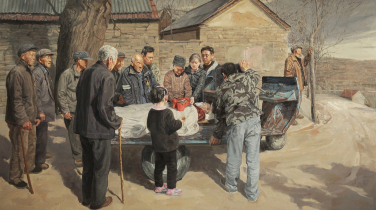 01-英雄归去—送别八路军老战士肖圣银160x280cm 2015.jpg