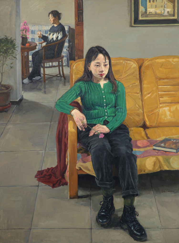 12《四月天》布面油画120X90cm 2022.JPG