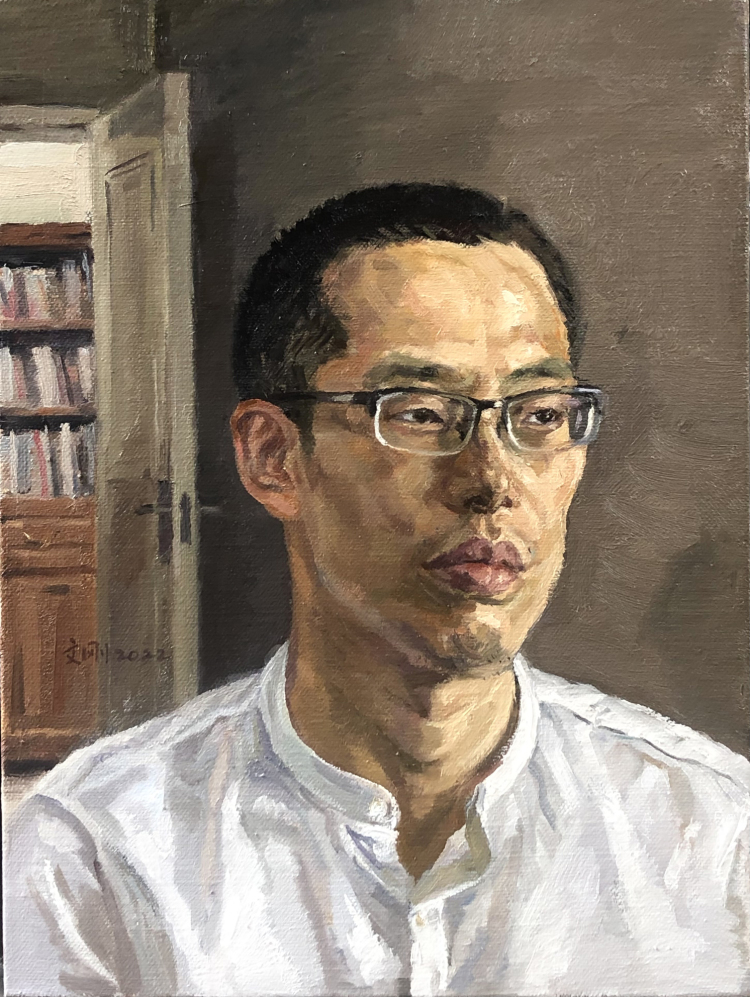 11-青年画家40X30cm  布面油画  2022年.jpg
